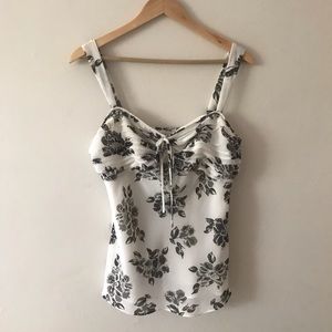 Ann Taylor Floral Summer Top